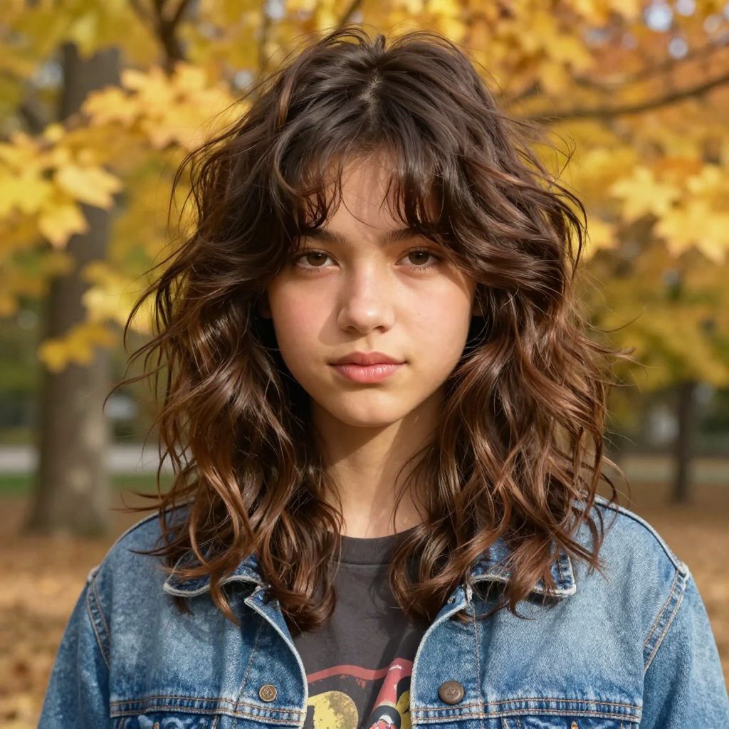 Shoulder Length Shag With Soft Flip