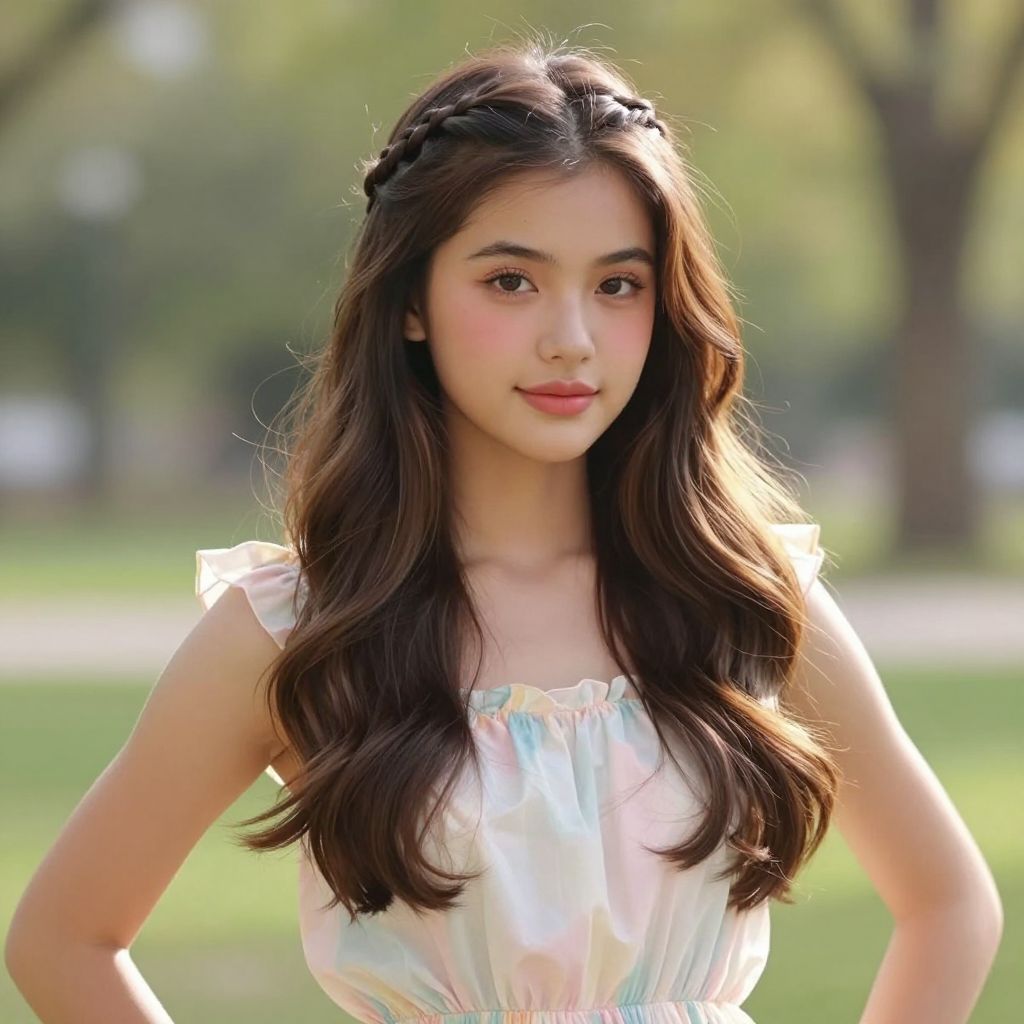 Side Braid Into Loose Waves
