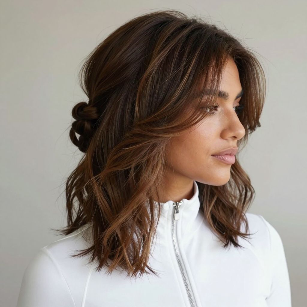 Classic French Twist with a Modern Twist