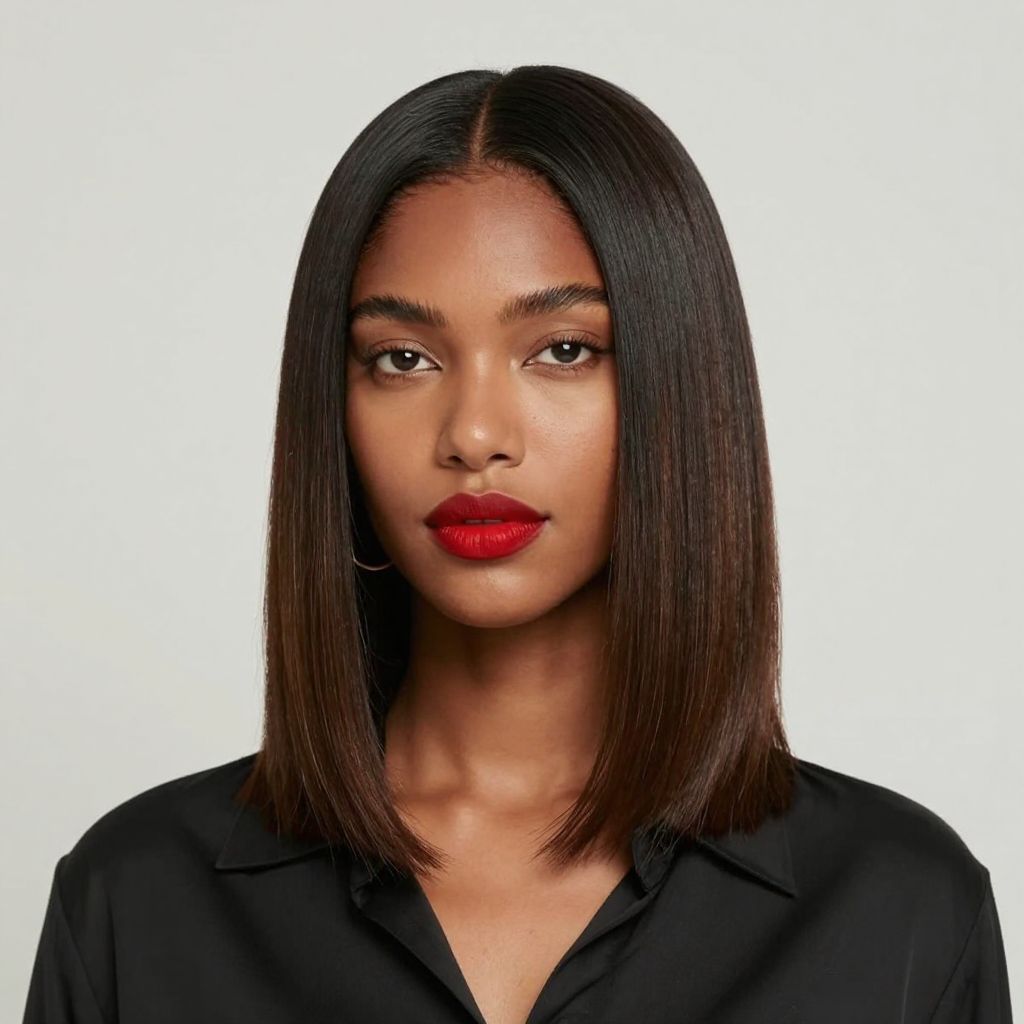 Sleek Low Puff