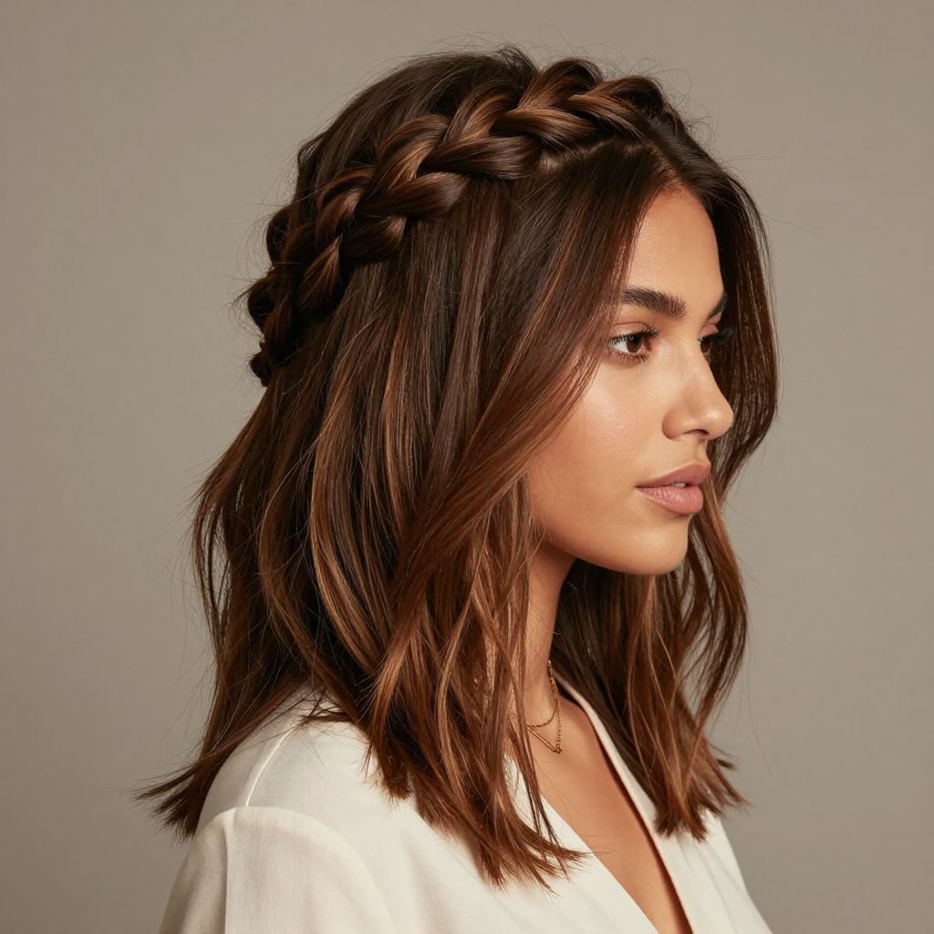 Dutch Braid Crown