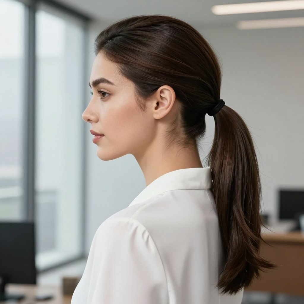 The Classic Low Ponytail