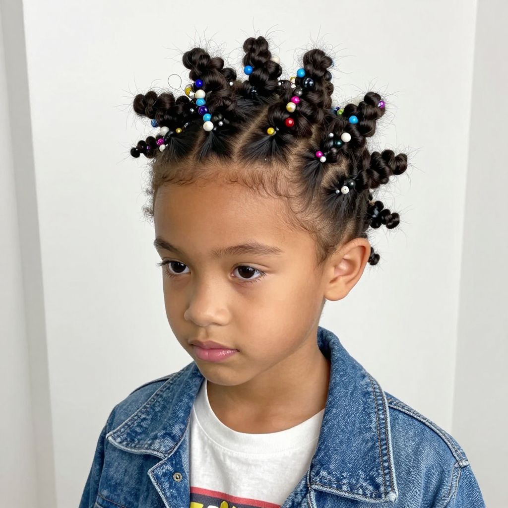 Beaded Faux Hawk Twists