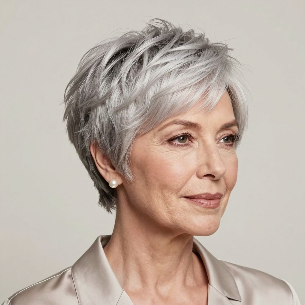 Soft Pixie Crop hairstyle