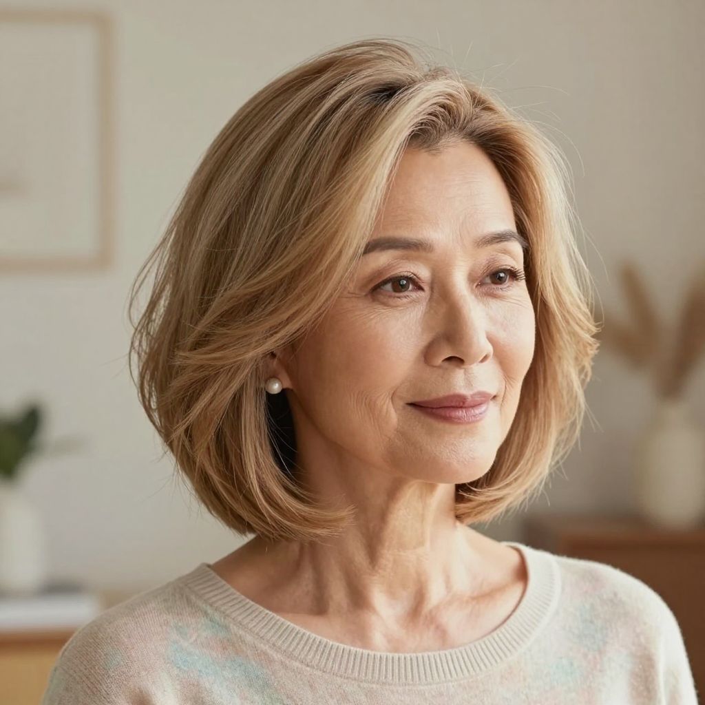 Feathered Bob hairstyle
