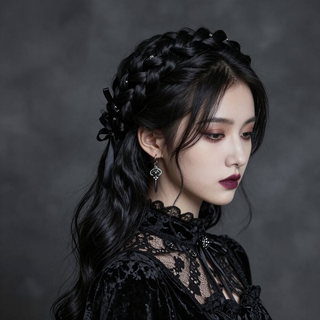 Gothic Braided Crown