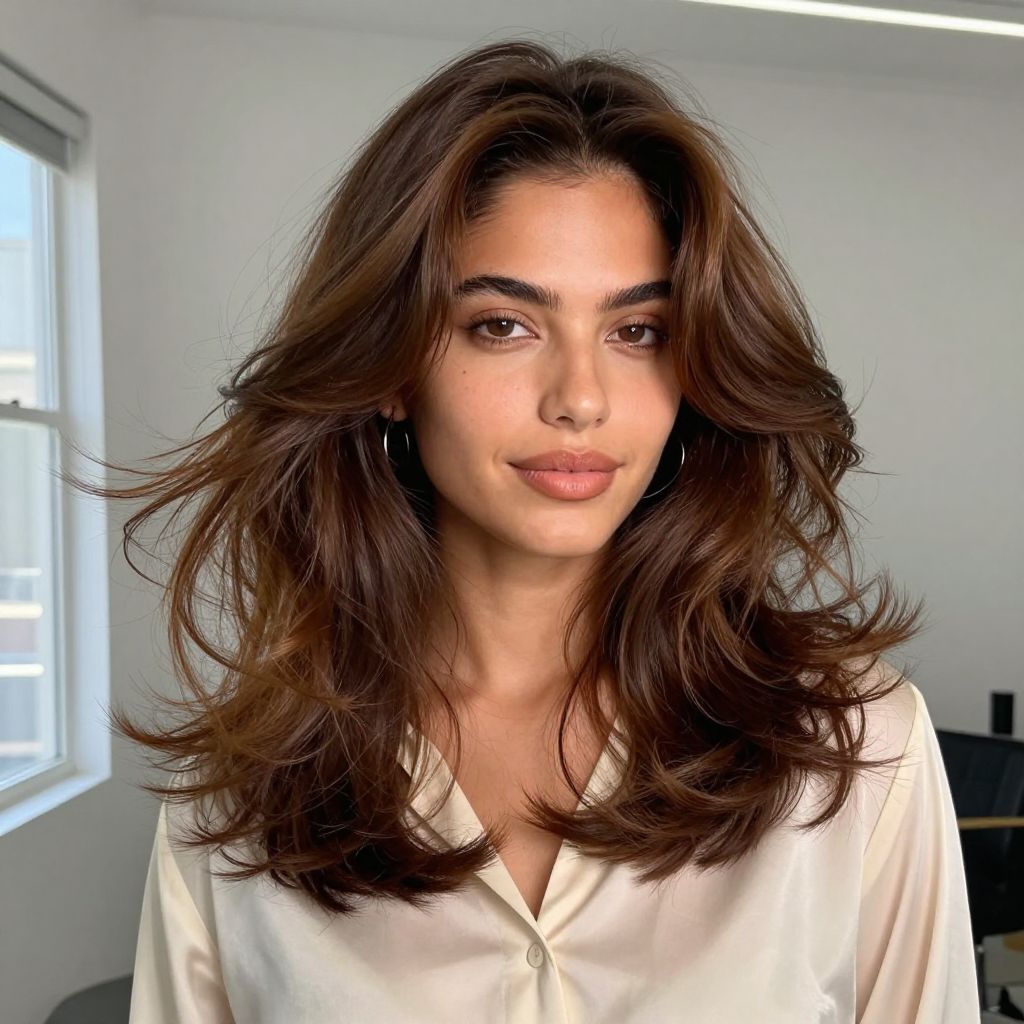 The Feathered Voluminous Flip