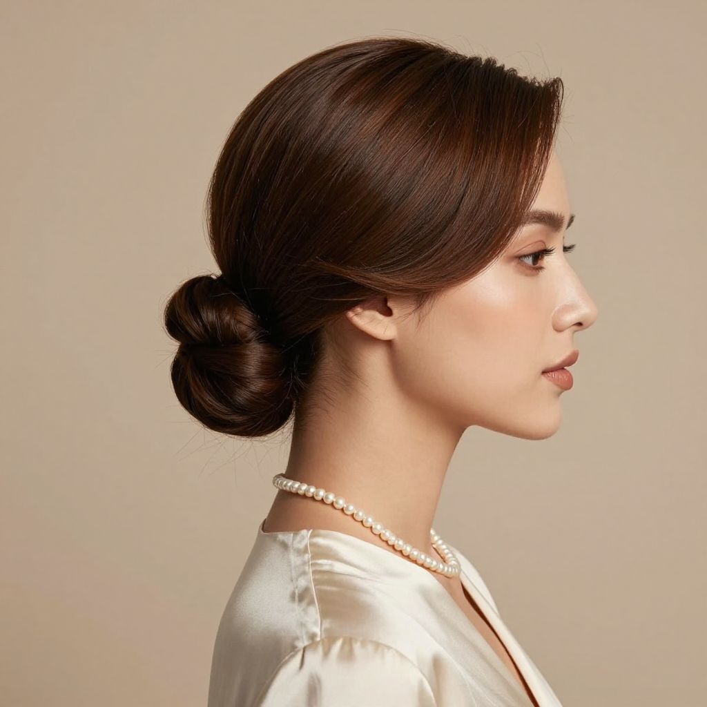 The Classic French Twist Flair