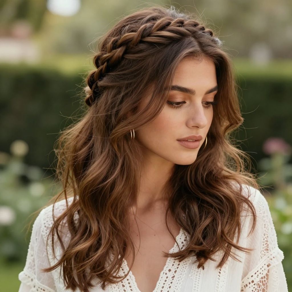 The Free-Spirited Braided Crown