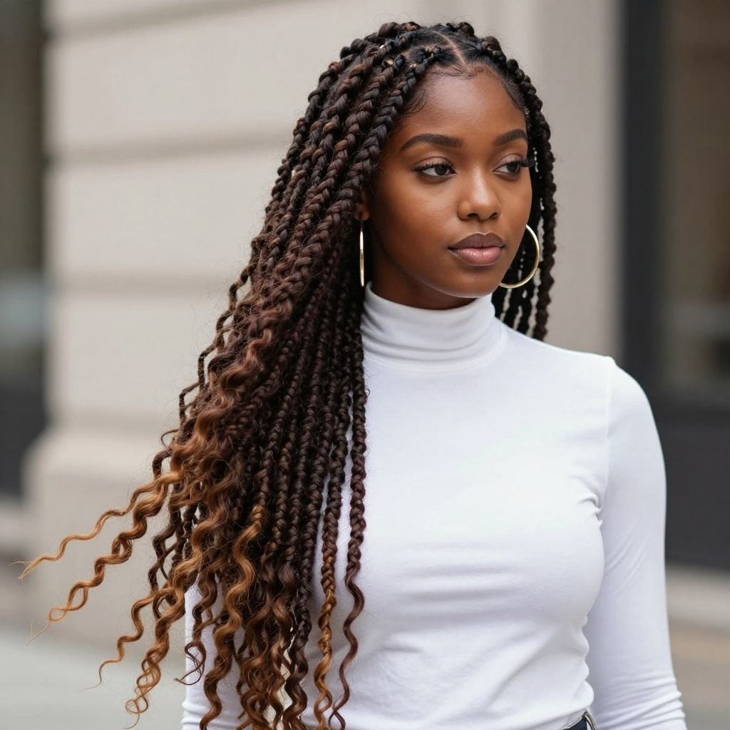 Long Faux Locs