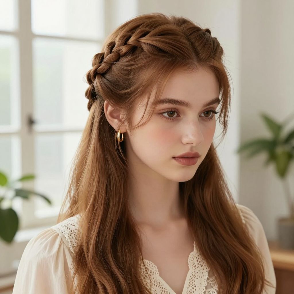 Milkmaid Braids
