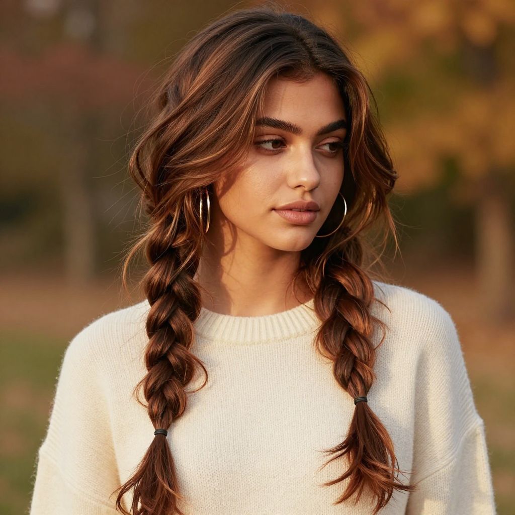 Messy Side Braid