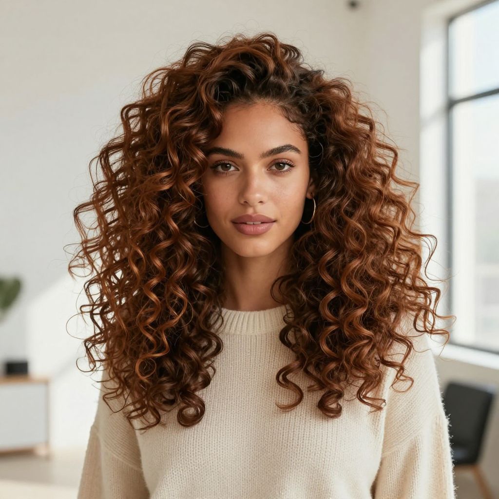 Curly Puff Ponytail