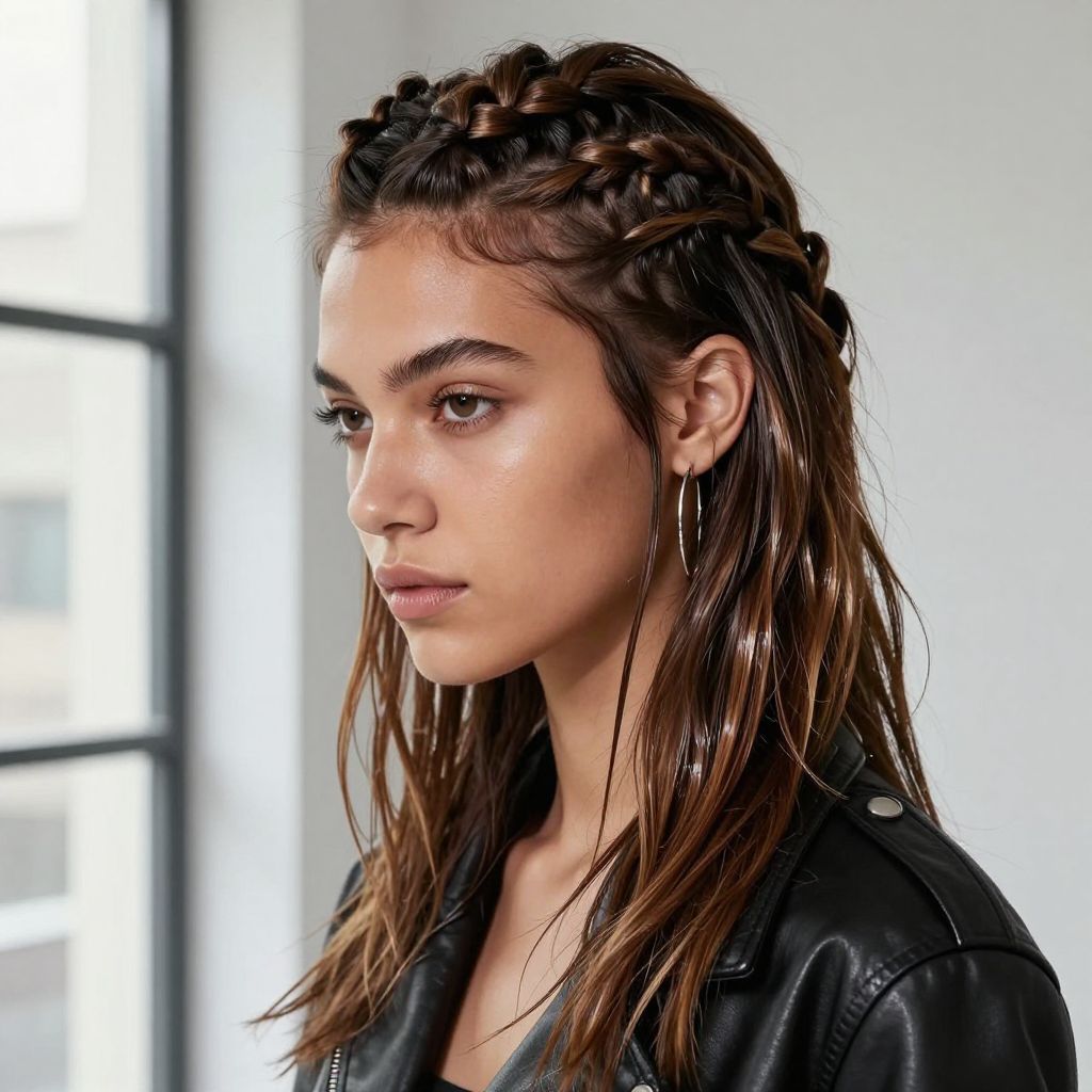 Faux Hawk Braid