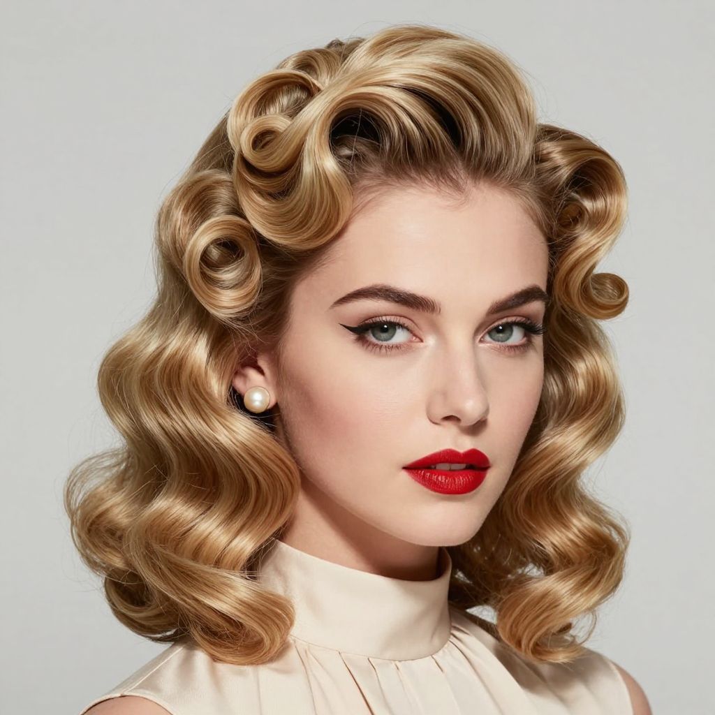 Pin-Up Victory Rolls