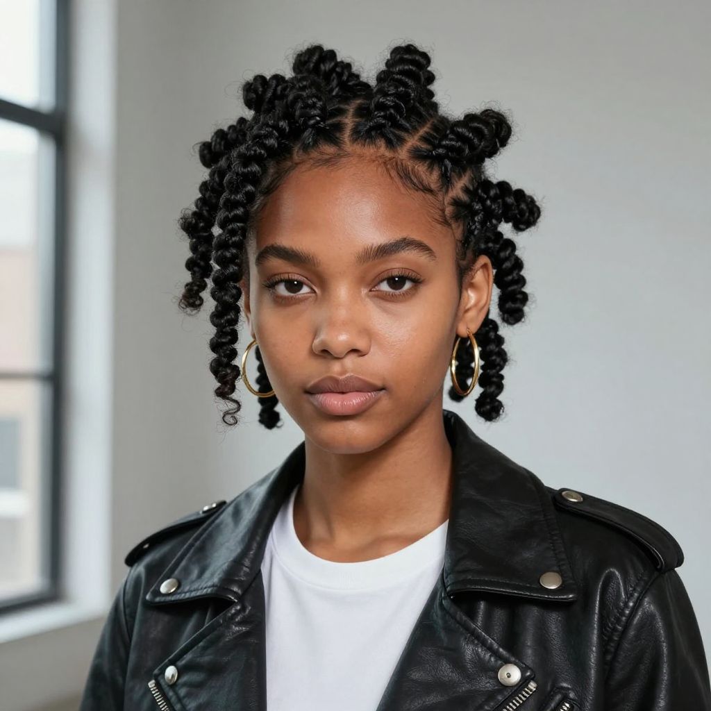Bold Bantu Knots