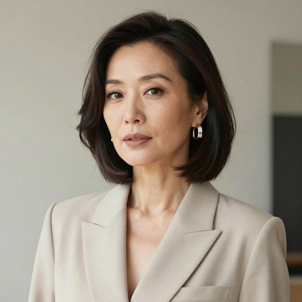 Chin Length French Bob