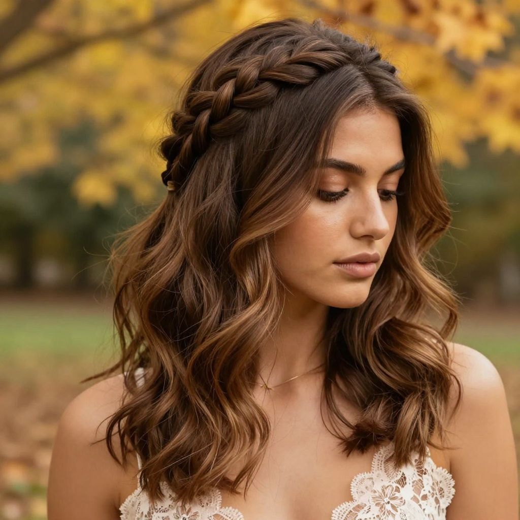 Twisted Halo Braid with Loose Ends
