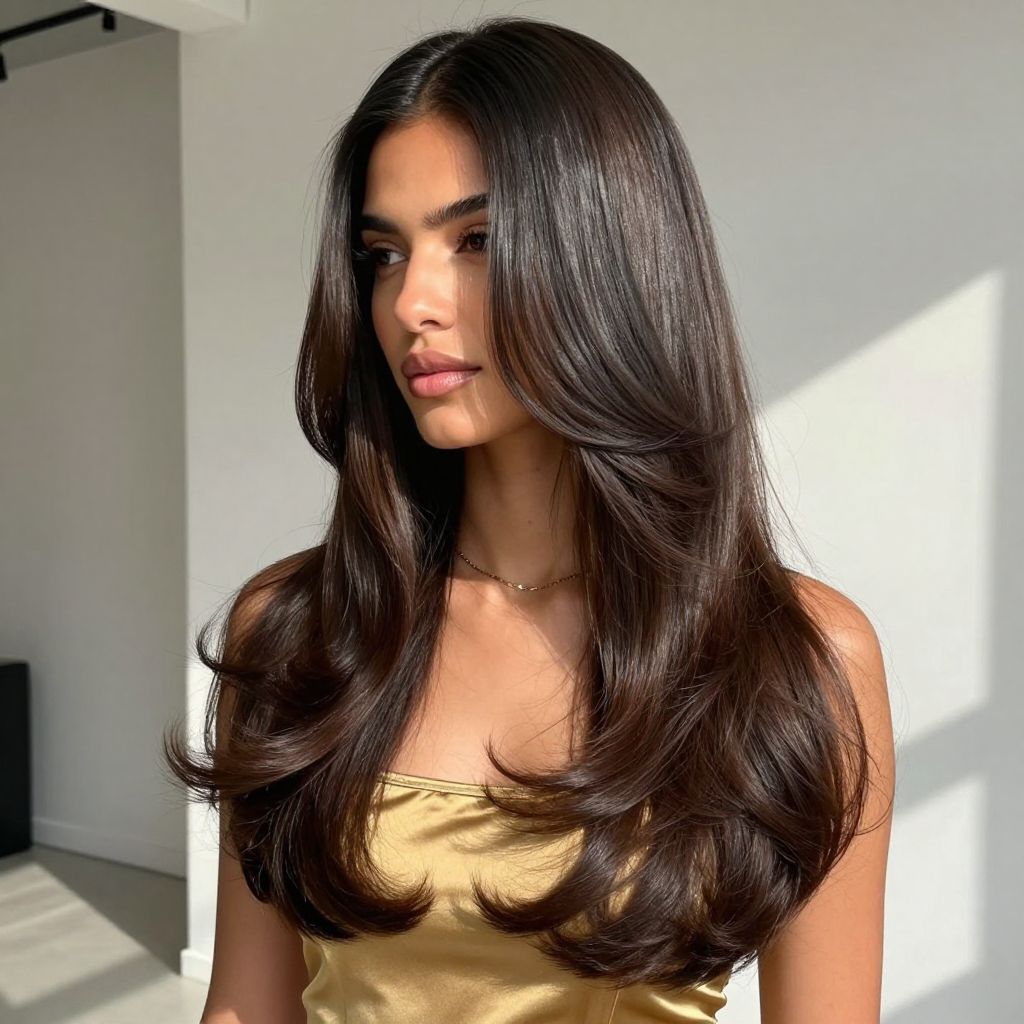 Long Layered Blowout
