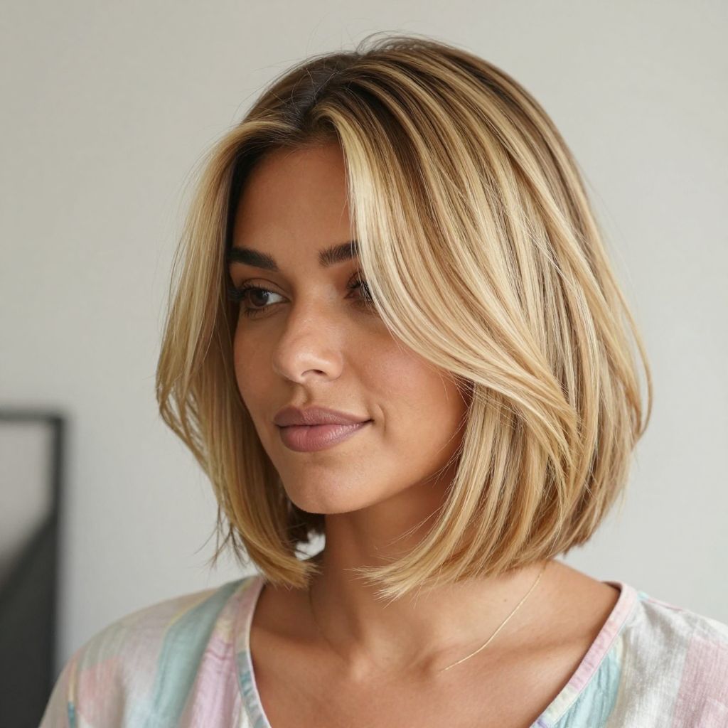 Soft Airy Layered Bob