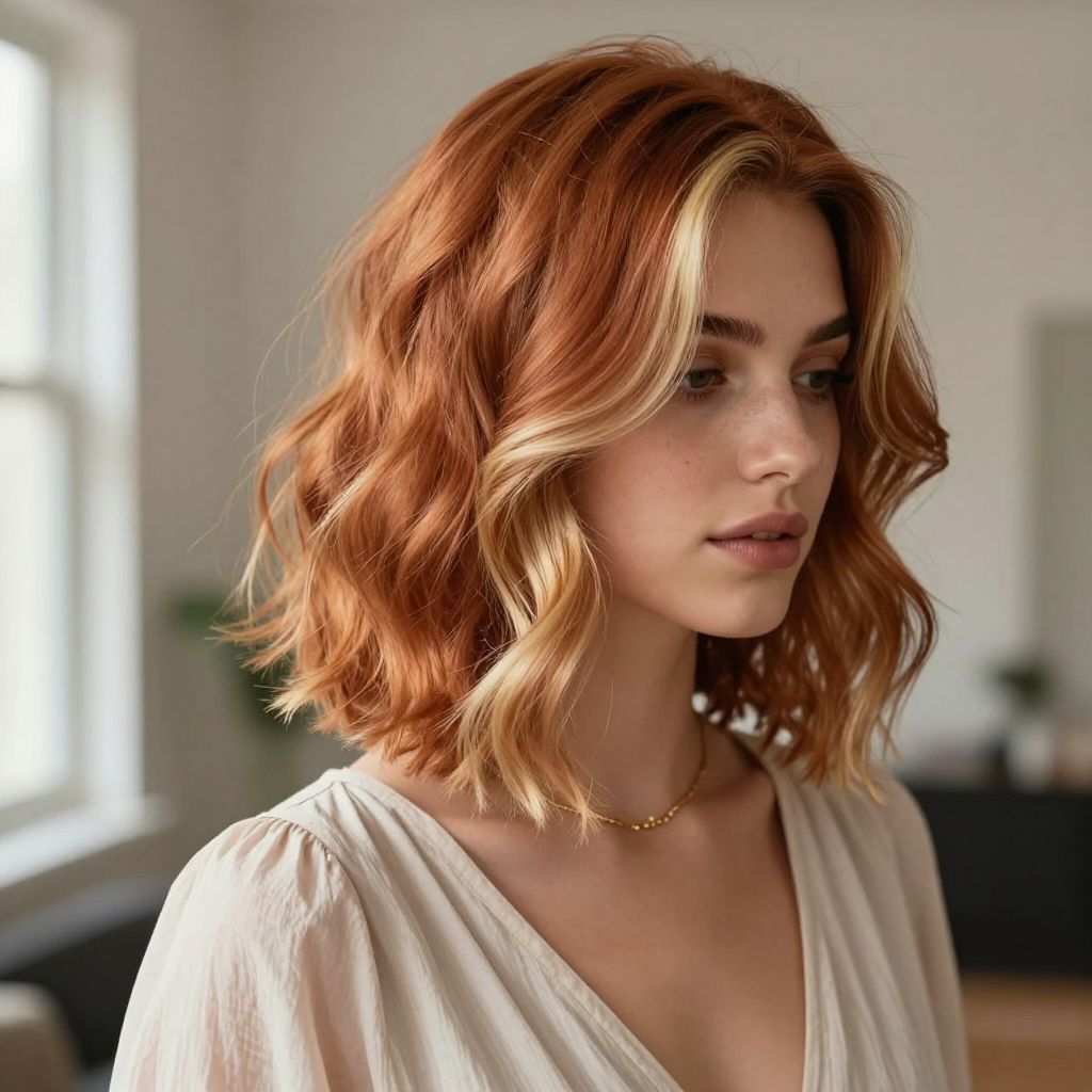 Romantic Wavy Bob