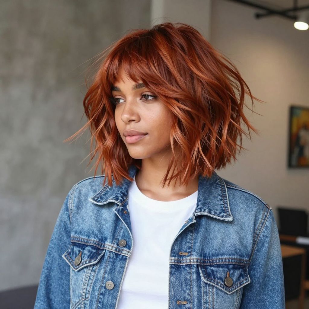 Modern Shag Bob