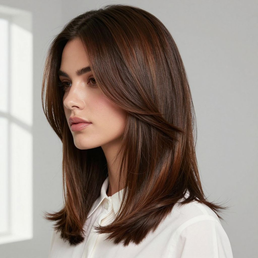 Sleek Blowout with Side Sweep
