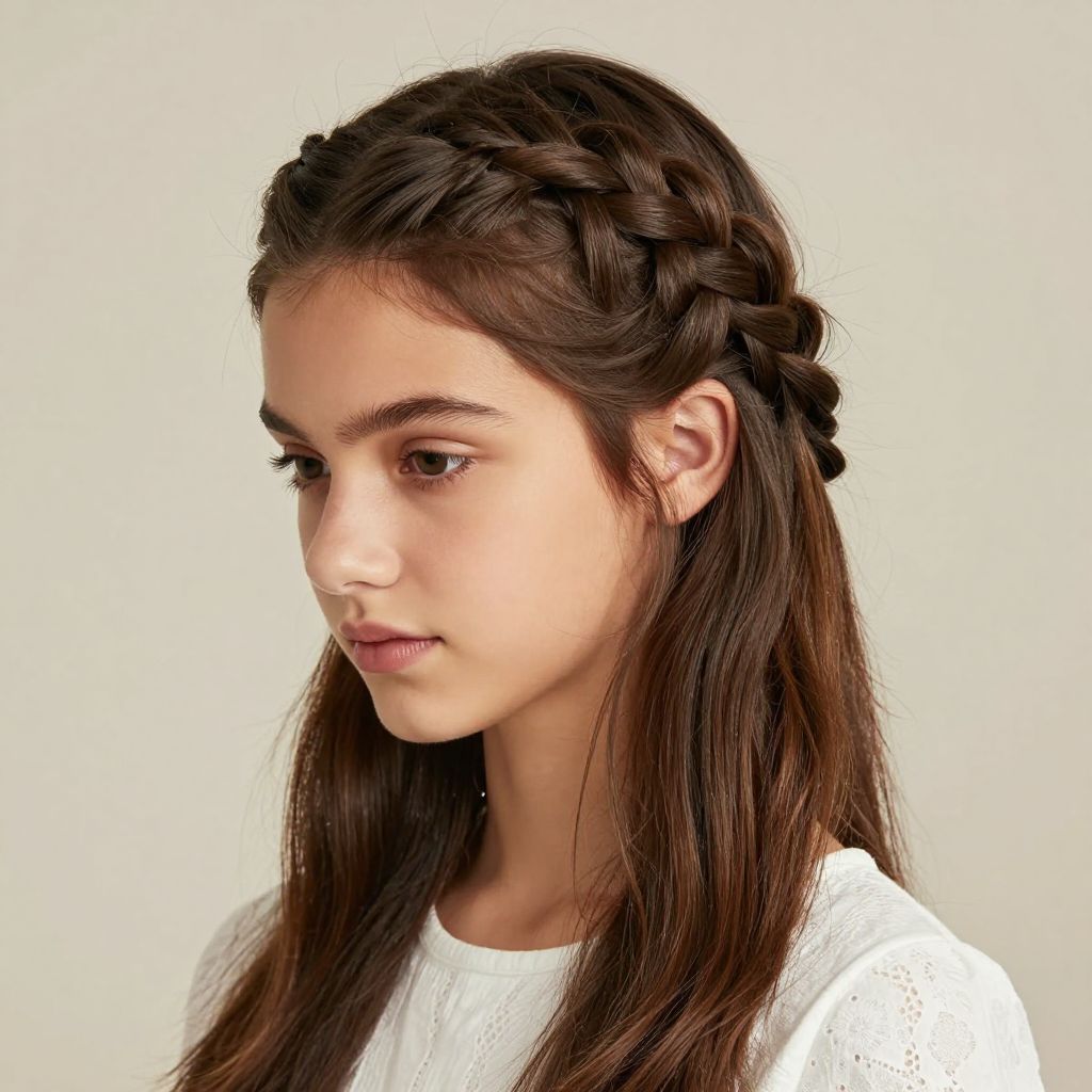 Top Braid Crown