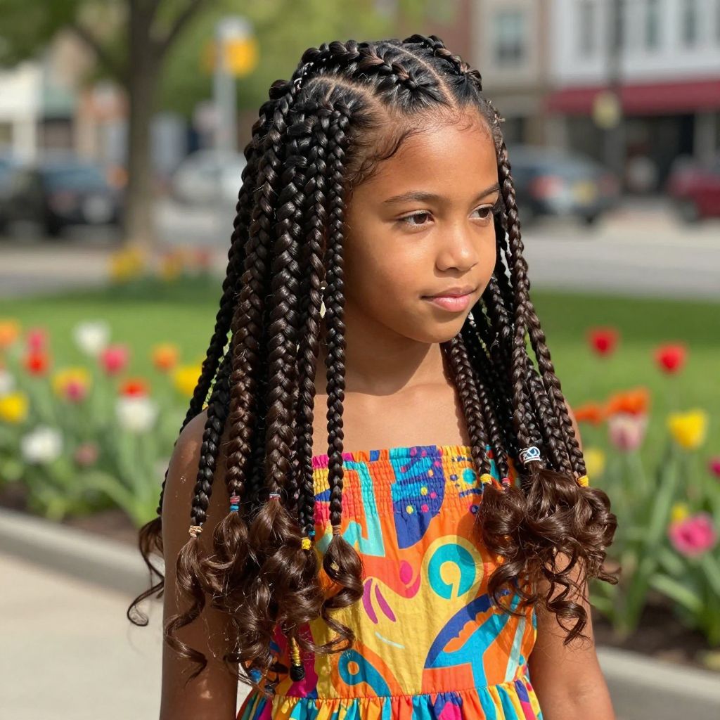 Tribal Inspired Braids