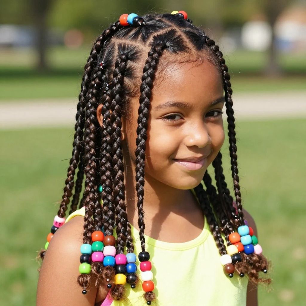 Beaded Box Braids