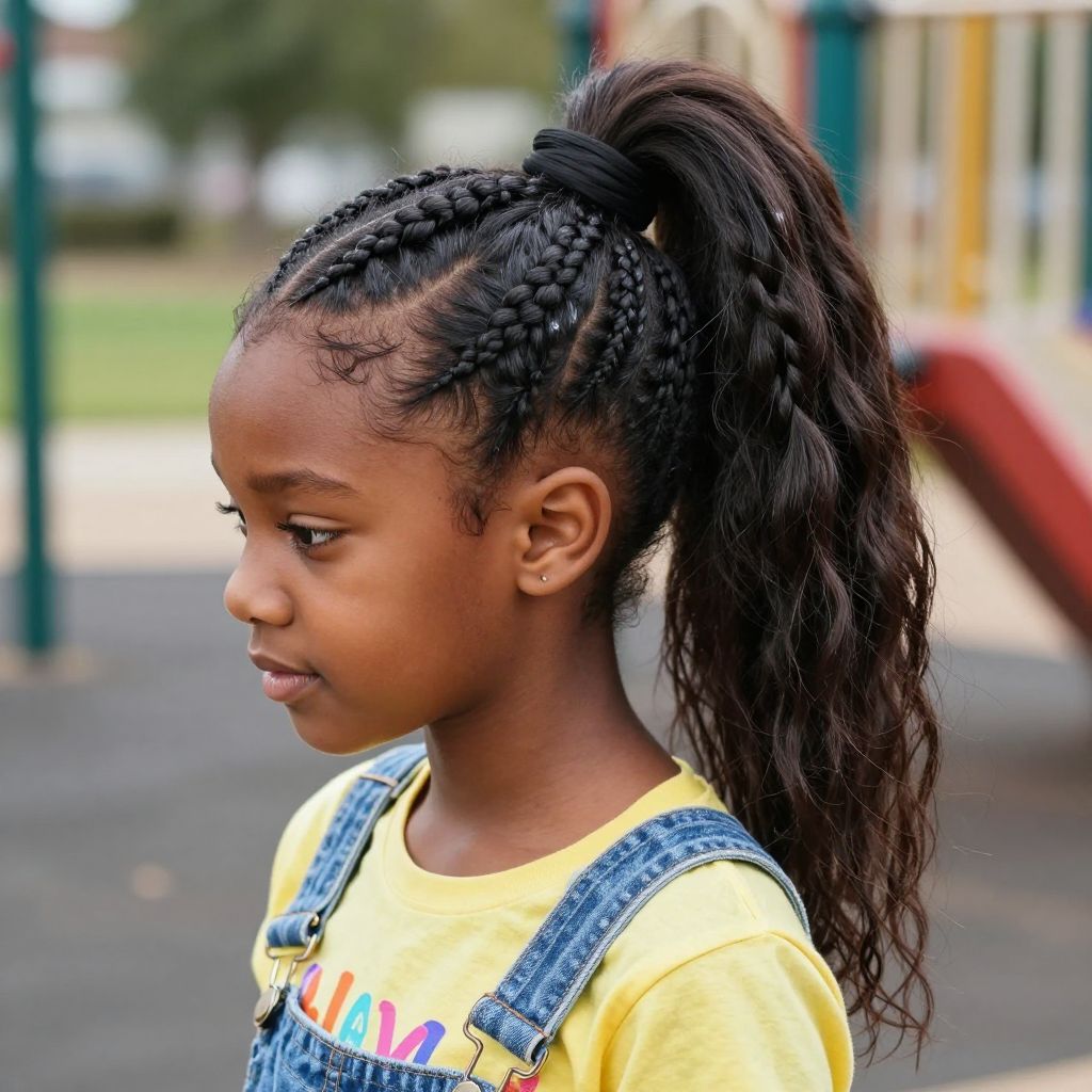 Cornrow Ponytail