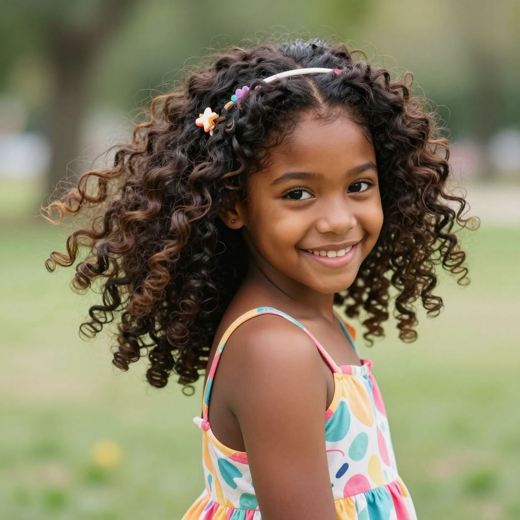 Shoulder Length Curls