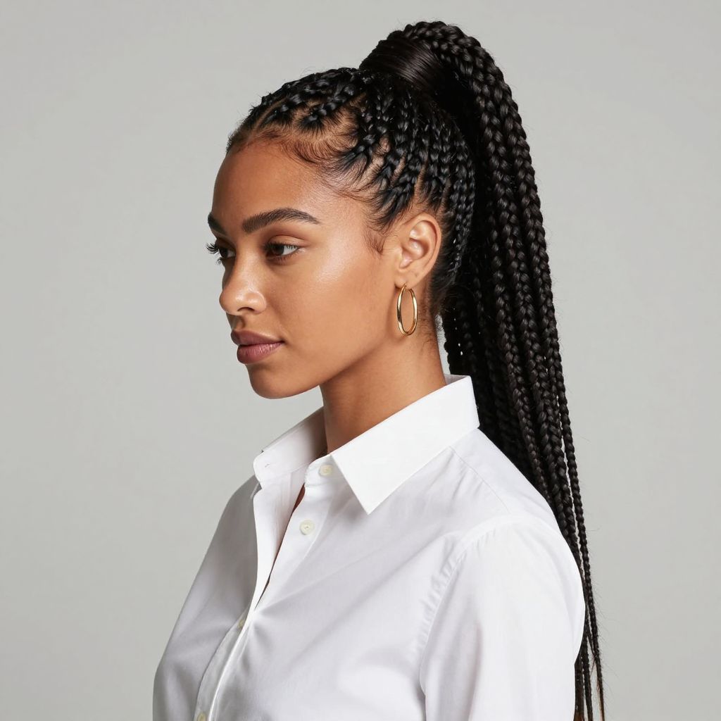 High Ponytail Locs