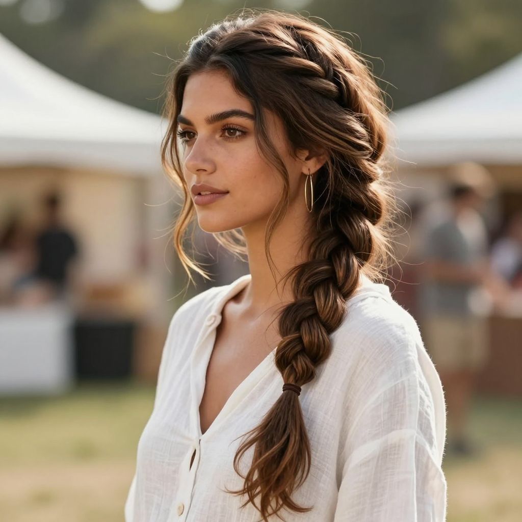 Loose Fishtail Braid