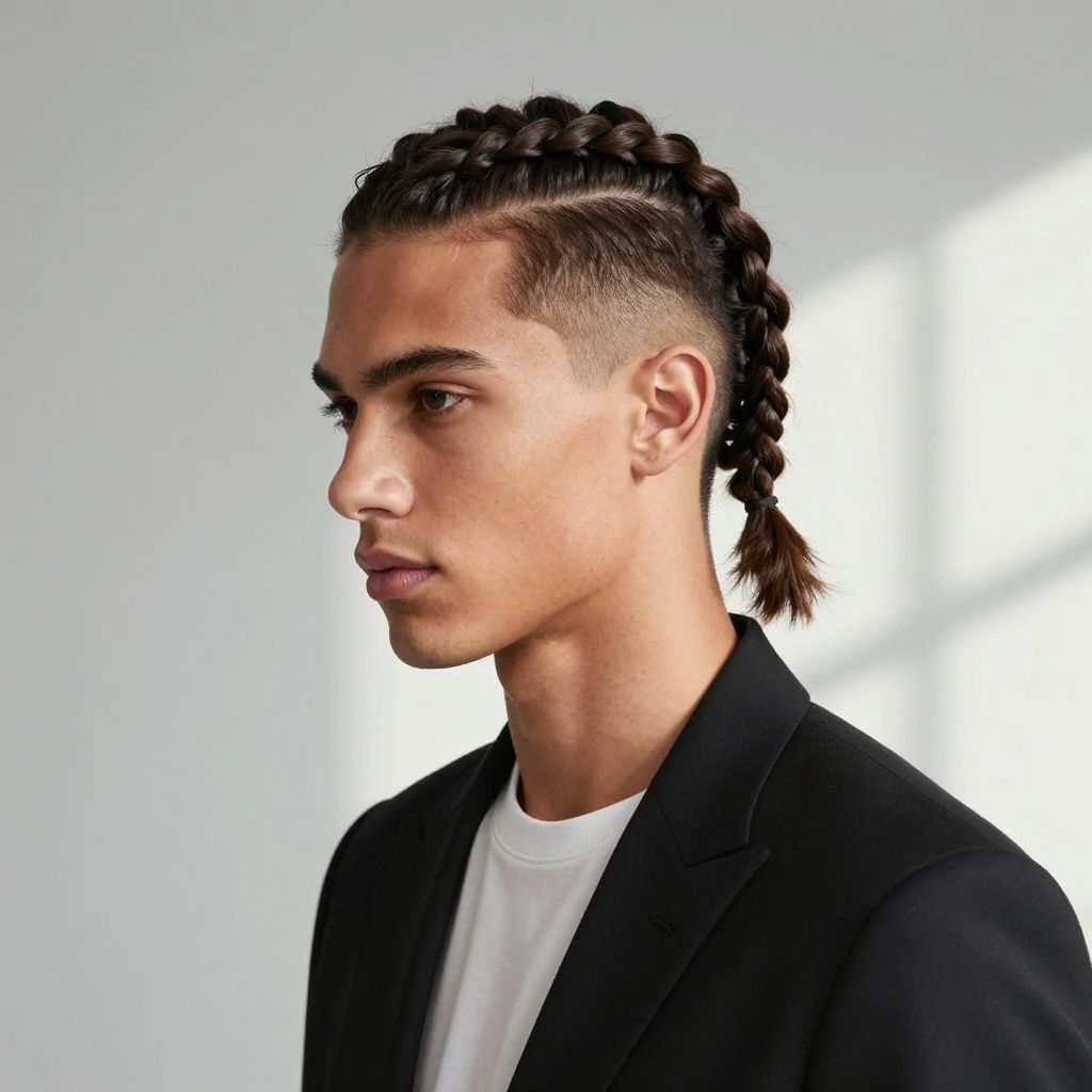 French Braided Undercut