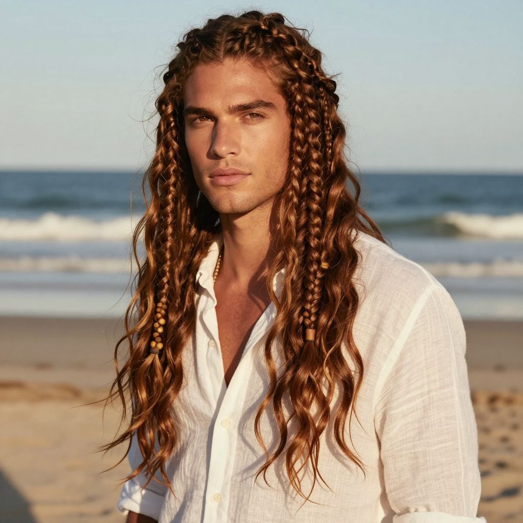 Loose Fishtail Braids