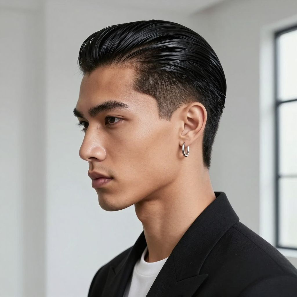 Slicked Back Undercut