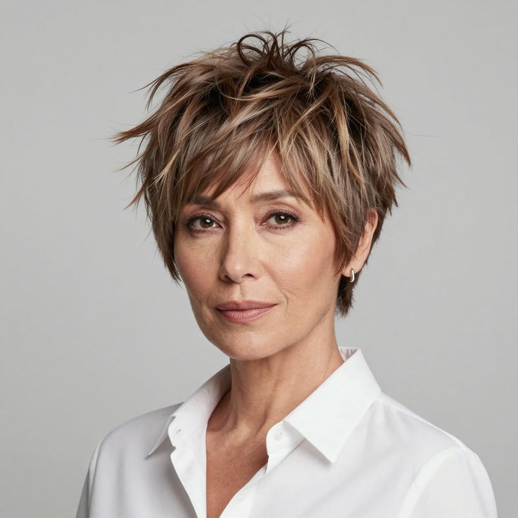 Textured Pixie Shag