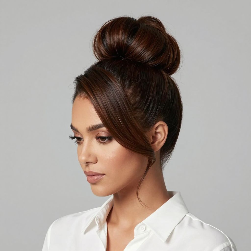 High Voluminous Bun