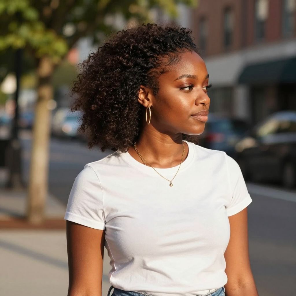 Low Puff Ponytail