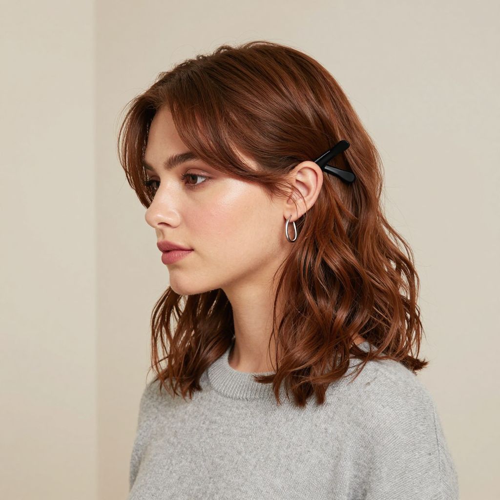 Classic Bobby Pin Side Sweep