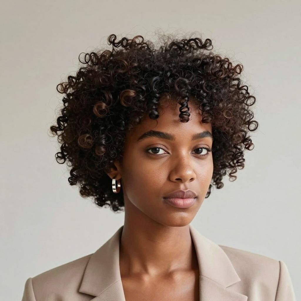 Tapered Natural Curls