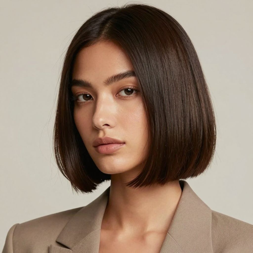 Soft Blunt Bob
