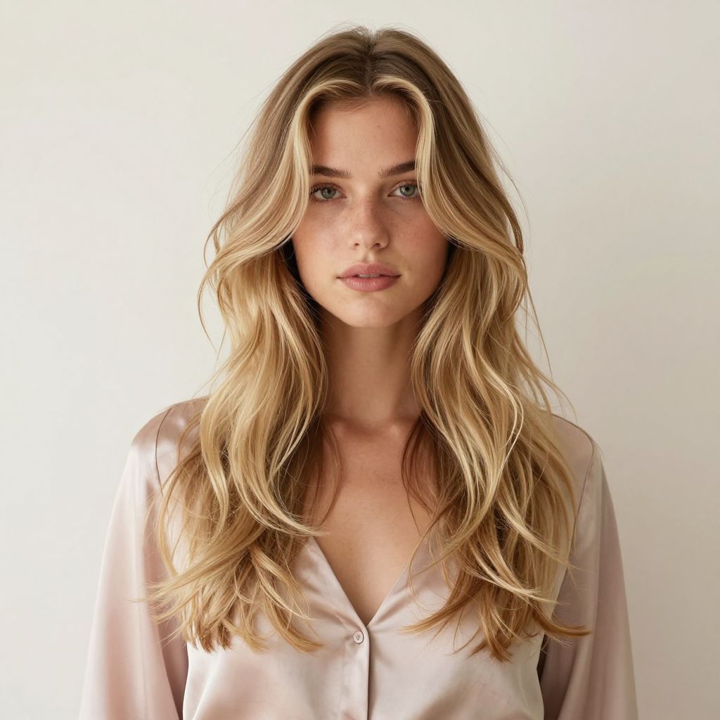 Slept in Waves with Volume prom hairstyle