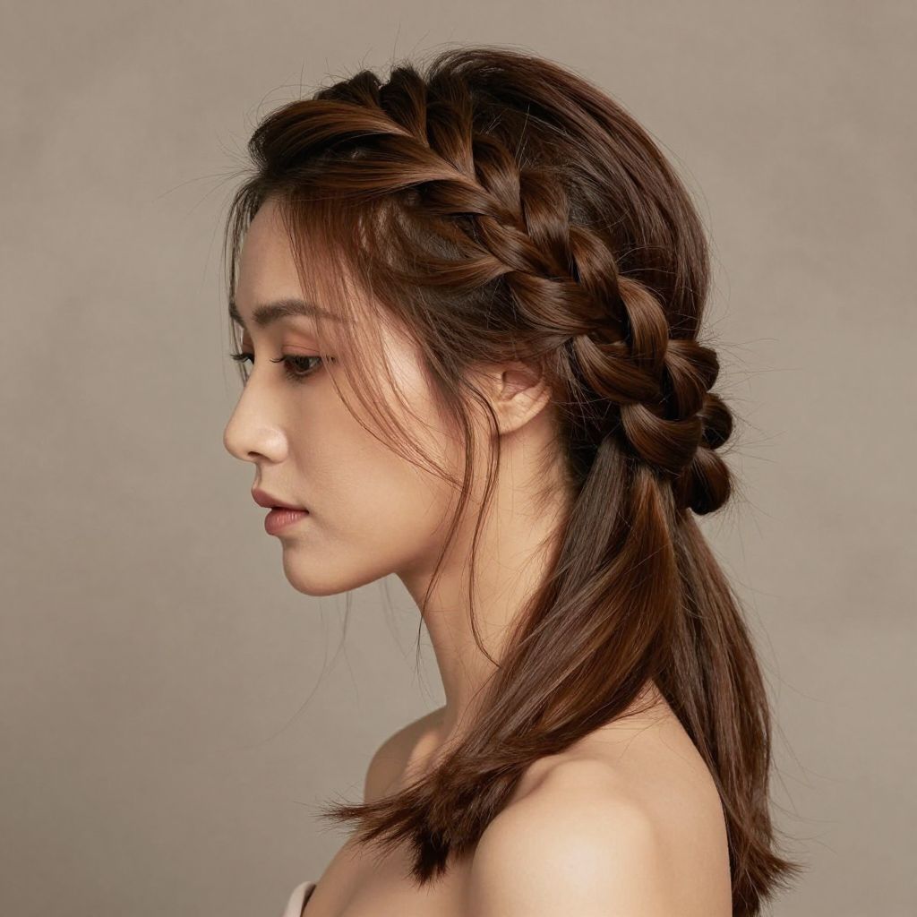 Halo Braid Crown