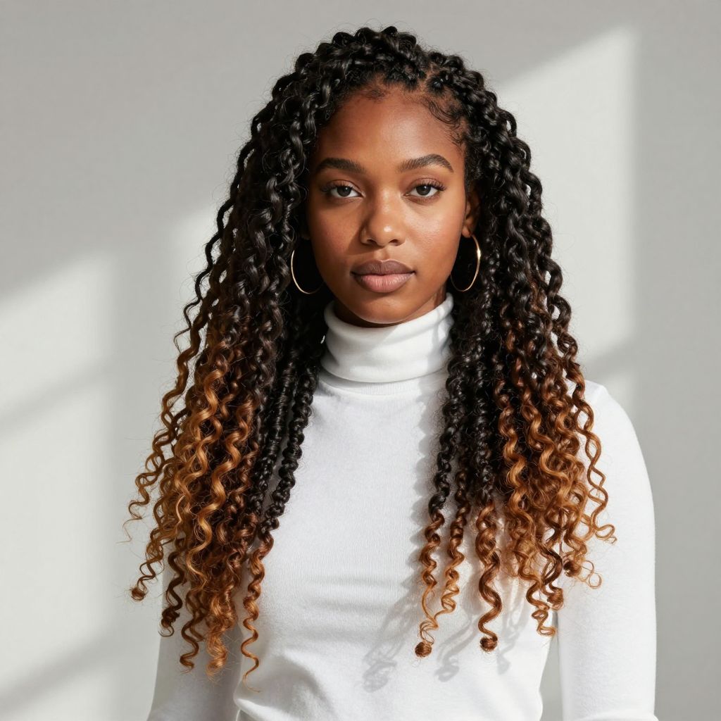Marley Twists With Ombre Ends