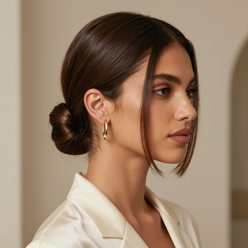 Sleek Low Bun