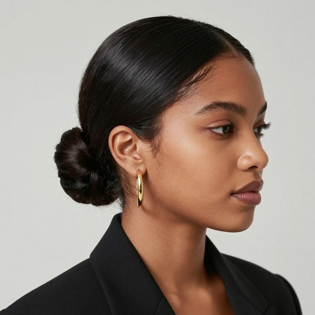 Sleek Low Bun