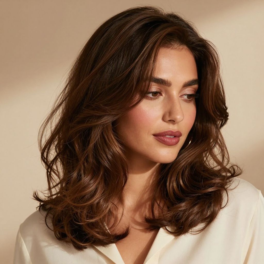 Side Swept Curls