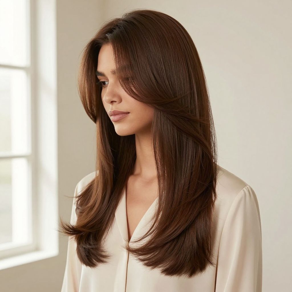 Feathered Long Weave